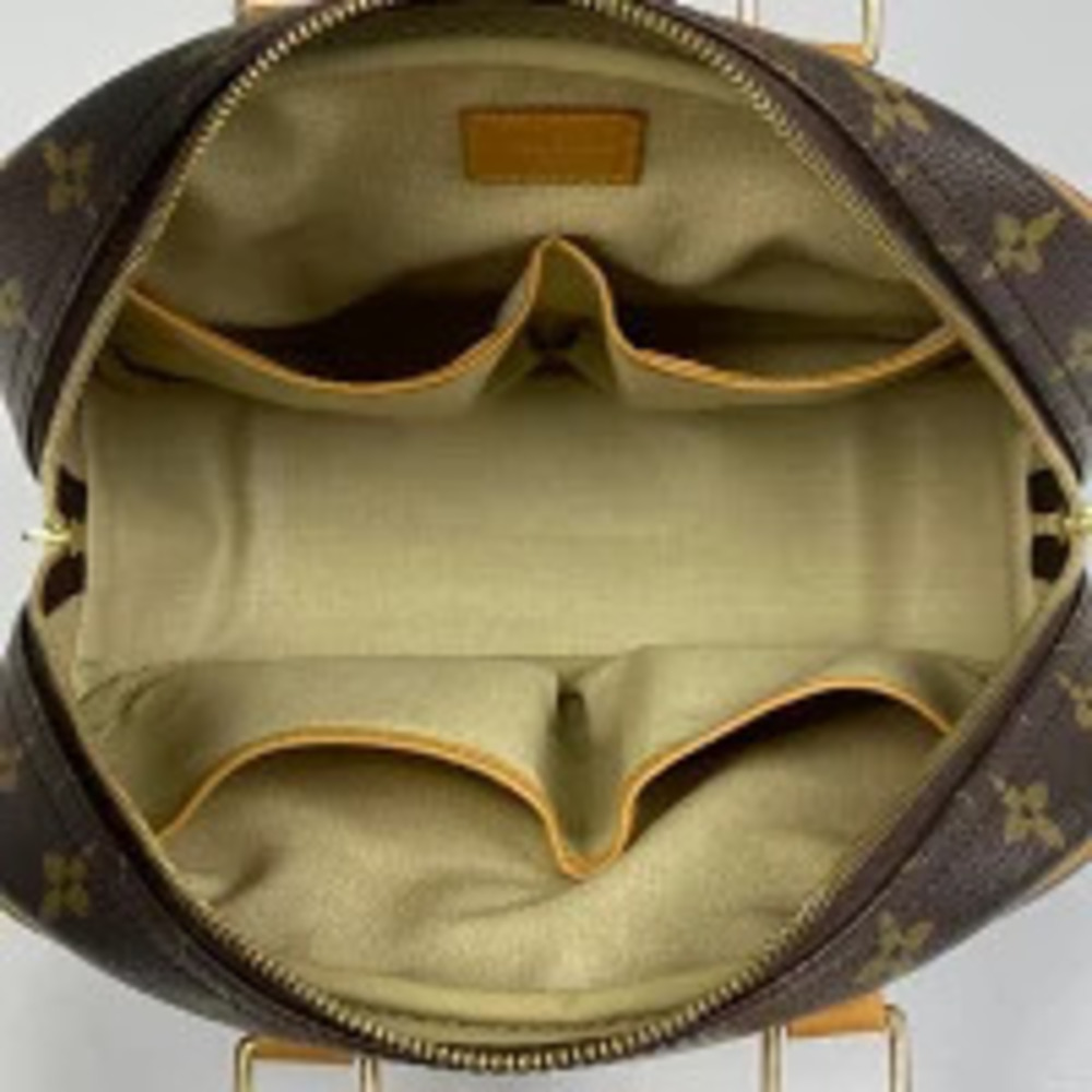 Louis Vuitton Brown Bag Boston Trouville Monogram Handbag - Picture 7 of 7